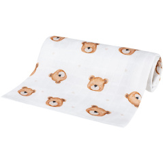 Pieluszka bambusowa 40x40 cm Misie / Bocioland