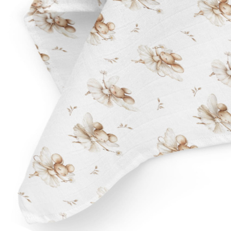 Pieluszka bambusowa 40x40 cm Myszki / Bocioland