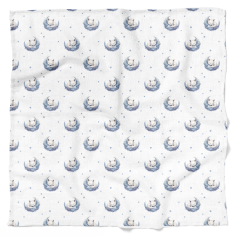 Pieluszka bambusowa 110x110 cm Liski / Bocioland