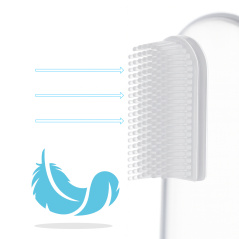 Szczoteczka do zębów dla niemowląt na palec / Bocioland