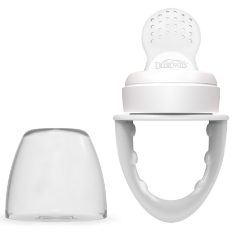 Gryzak silikonowy do podawania pokarmu Szary / Dr. Brown's