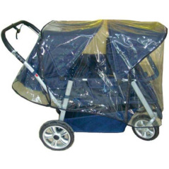 Folia przeciwdeszczowa do wózka 4 osobowego Helena / Muller