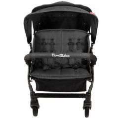 Wózek spacerowy do żłobka Lidoo Lite Black 4-osobowy / Familidoo