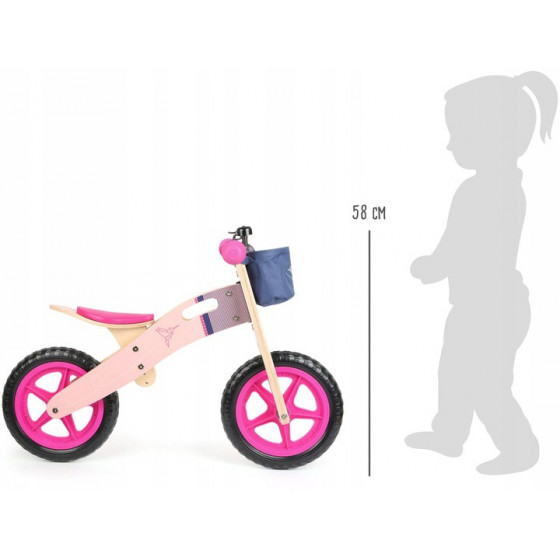 Rowerek biegowy rÃ³Å¼owy / Small Foot Design
