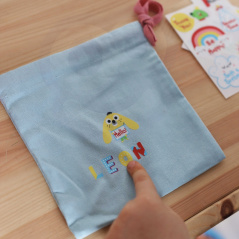 Zestaw kreatywny magiczna torebka + naklejki 109 el. x 1 szt. / Woopie