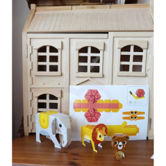 Zrób to sam Kreatywny zestaw origami 3D Zoo / Woopie