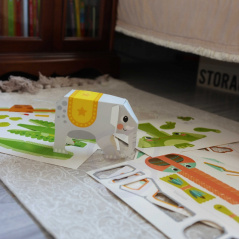 Zrób to sam Kreatywny zestaw origami 3D Zoo / Woopie