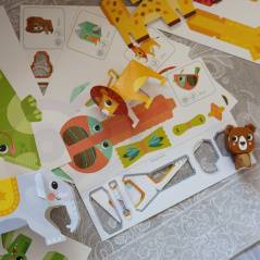 Zrób to sam Kreatywny zestaw origami 3D Zoo / Woopie