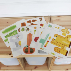 Zrób to sam Kreatywny zestaw origami 3D Zoo / Woopie