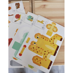 Zrób to sam Kreatywny zestaw origami 3D Zoo / Woopie