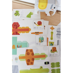 Zrób to sam Kreatywny zestaw origami 3D Zoo / Woopie