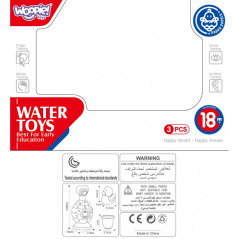 Dozownik mydła różowa Kaczuszka + zabawki / Woopie