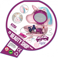 Mini toaletka Jednorożec z akcesoriami / Woopie