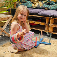 Gra zręcznościowa Ringo rzut do celu / Woopie