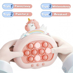 Interaktywna gra zręcznościowa Pop-It Jednorożec / Woopie
