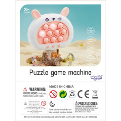 Interaktywna gra zręcznościowa Pop-It Króliczek / Woopie