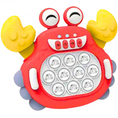 Interaktywna gra zręcznościowa Pop-It Krab / Woopie