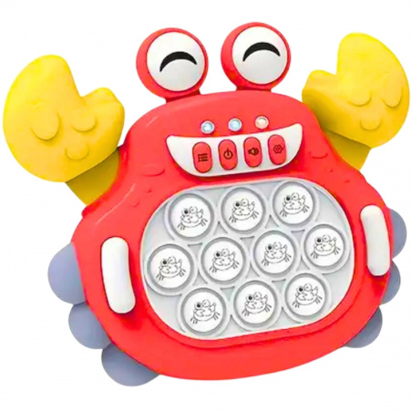 Interaktywna gra zręcznościowa Pop-It Krab / Woopie