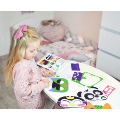 Zestaw kreatywny zrób to sam Filcowe maski / Woopie