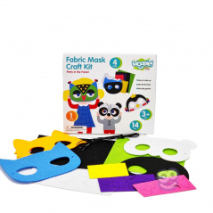Zestaw kreatywny zrób to sam Filcowe maski / Woopie