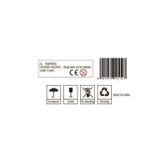 Instrument muzyczny Ręczne dzwoneczki 1 szt. / Classic world