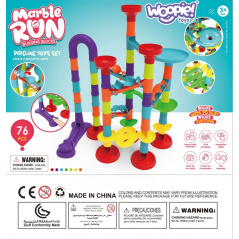 Tor kuleczkowy Spirala 76 el. / Woopie