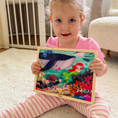 Puzzle sekrety morza 24 el. / Viga