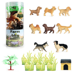 Zestaw figurek piesków 16 el. / Woopie