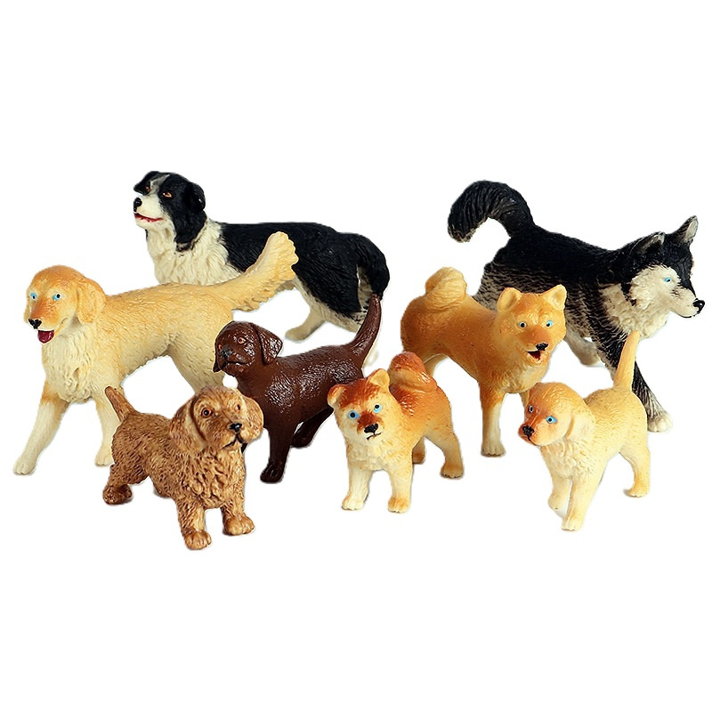 Zestaw figurek piesków 16 el. / Woopie