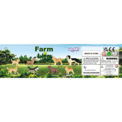 Zestaw figurek piesków 16 el. / Woopie