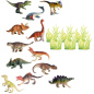 Zestaw figurek dinozaurów 18 el. / Woopie