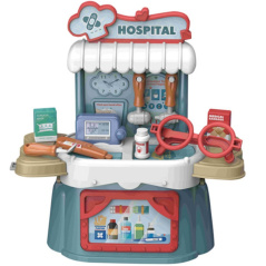 Mini przychodnia w walizce z akcesoriami / Woopie