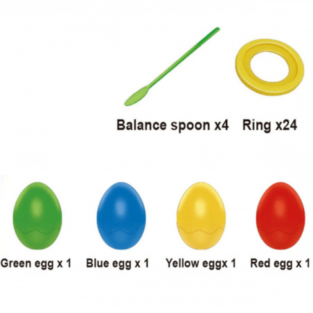 Gra zręcznościowa Balansujące jajka / Woopie