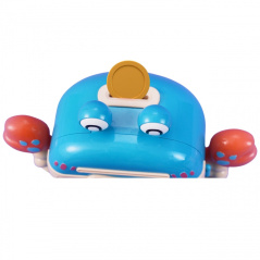 Interaktywna skarbonka edukacyjna Krabik niebieski / Woopie