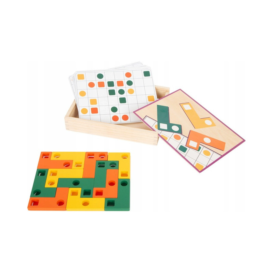 Prosty zestaw do nauki gry w Tetrisa / Small Foot Design