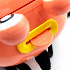 Interaktywna skarbonka edukacyjna Krabik pomarańczowy / Woopie