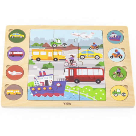 Układanka odgadnij po cieniu 17 el. / Viga