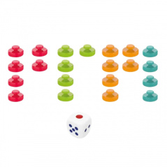 Zestaw 10 gier planszowych / Woopie