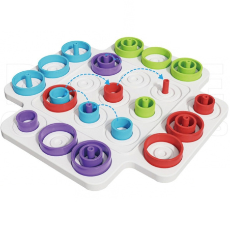 Gra logiczna Kółko i krzyżyk IQ / Woopie