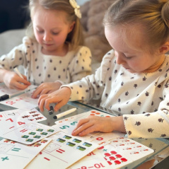 Karty edukacyjne do nauki liczenia / Woopie