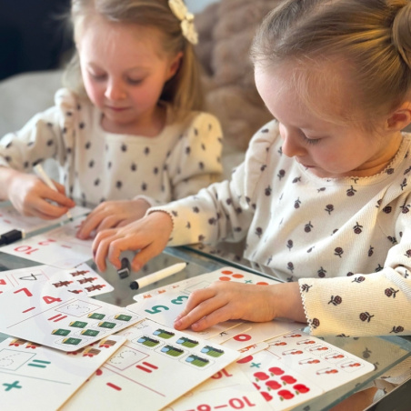 Karty edukacyjne do nauki liczenia / Woopie