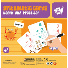 Karty edukacyjne do nauki liczenia / Woopie