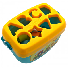 Sorter literki i kształty w walizce / Woopie