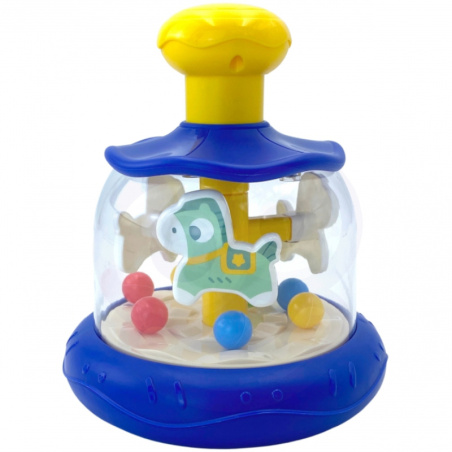 Interaktywna grająca karuzela z konikami / Woopie