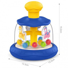 Interaktywna grająca karuzela z konikami / Woopie