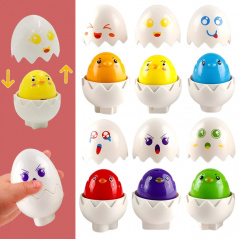 Układanka dopasuj kształty Wesołe kurczaki / Woopie