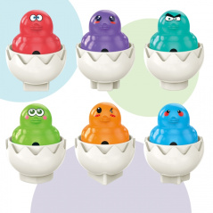 Układanka dopasuj kształty Zabawne kurczaki / Woopie