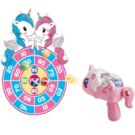 Gra zręcznościowa strzał do celu Jednorożce / Woopie