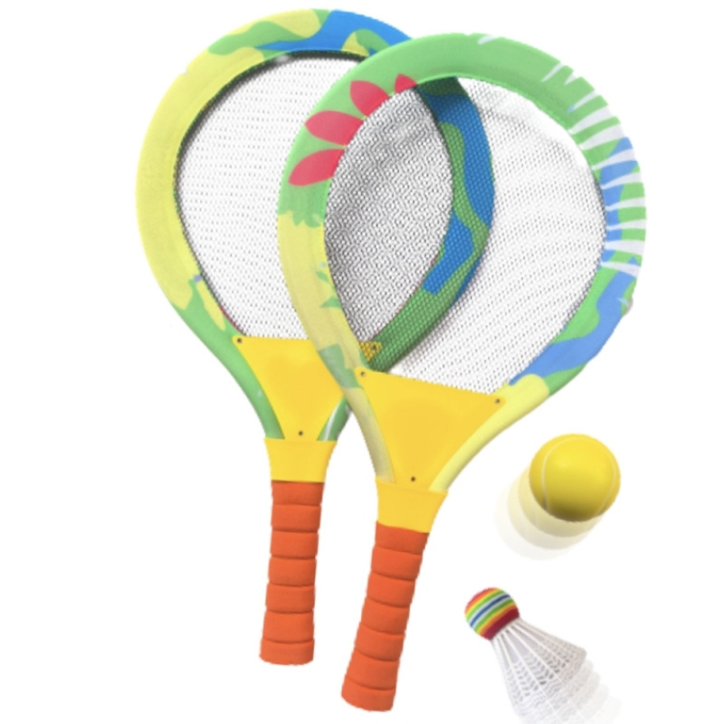 Zestaw paletek do Badmintona + lotka i piłeczka / Woopie