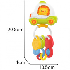 Interaktywny samochodzik z kluczykami / Woopie